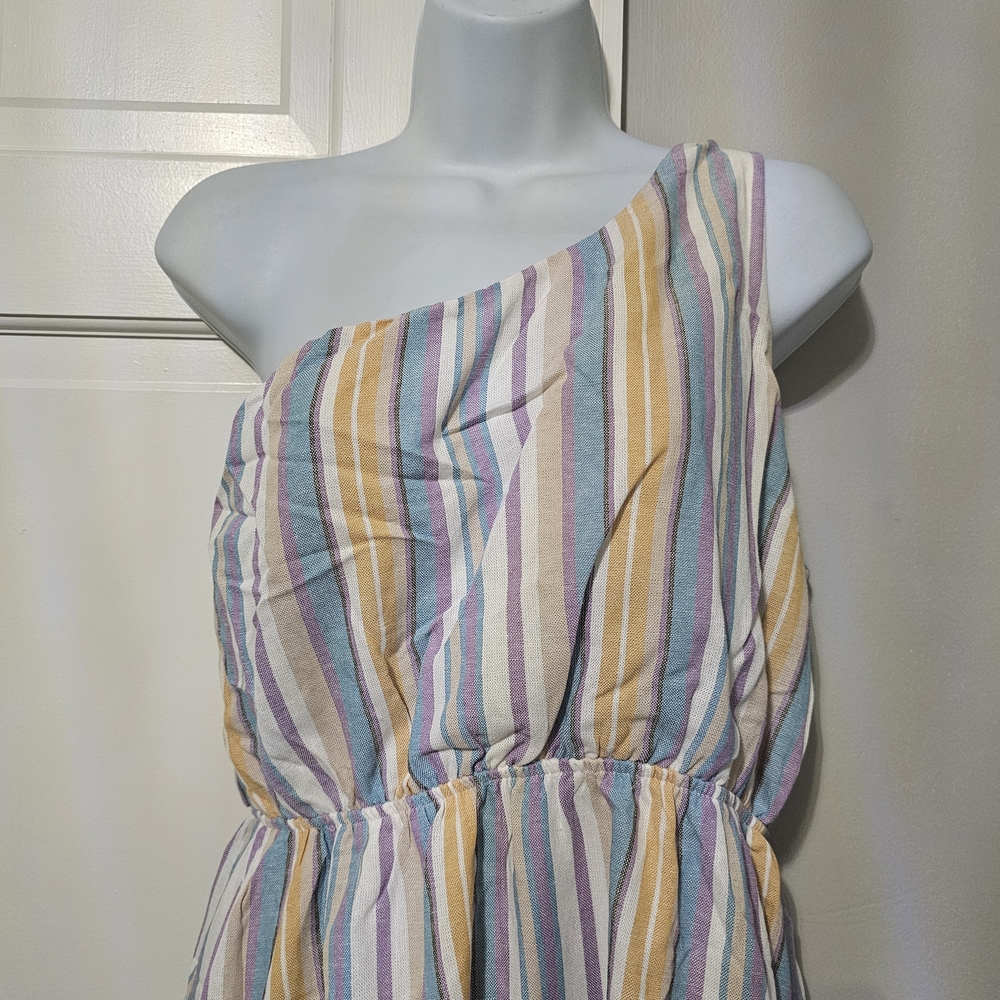Gilli Pastel Striped Dress - Picture 2 of 6
